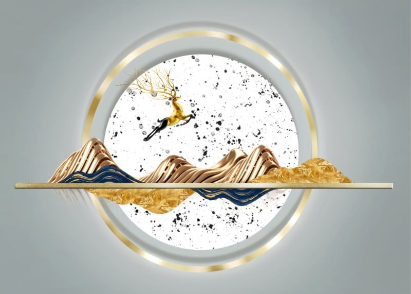 TRANH TREO PHÒNG ĂN, CAFE, NHÀ HÀNG - TRANH TRANG TRÍ - KIỂU TRANH LIỀN KHỔ | MÃ CT-010