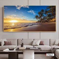 TRANH TREO TƯỜNG PHÒNG KHÁCH - TRANH PHONG CẢNH THIÊN NHIÊN CẢNH BIỂN | MÃ CT0621