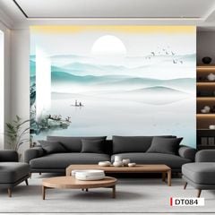 TẤM ỐP TƯỜNG PVC - VÁCH TRANG TRÍ - TẤM ỐP TRANG TRÍ PHÒNG KHÁCH, VÁCH TIVI - TẤM ỐP VÂN ĐÁ PHONG CẢNH | MÃ DT084