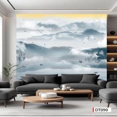TẤM ỐP TƯỜNG PVC - VÁCH TRANG TRÍ - TẤM ỐP TRANG TRÍ PHÒNG KHÁCH, VÁCH TIVI - TẤM ỐP VÂN ĐÁ PHONG CẢNH | MÃ DT090