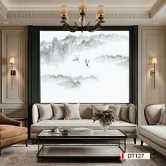 TẤM ỐP TƯỜNG PVC - VÁCH TRANG TRÍ - TẤM ỐP TRANG TRÍ PHÒNG KHÁCH, VÁCH TIVI - TẤM ỐP VÂN ĐÁ PHONG CẢNH | MÃ DT127