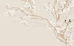 TRANH VẢI DÁN TƯỜNG PHÒNG KHÁCH - TRANH VẢI HOA 3D - TRANH TRANG TRÍ | MÃ DT170