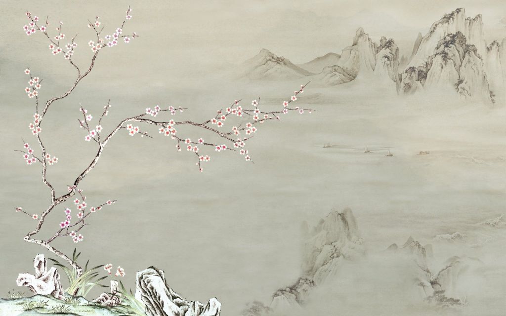 TRANH VẢI DÁN TƯỜNG PHÒNG KHÁCH - TRANH VẢI HOA 3D - TRANH TRANG TRÍ | MÃ DT174