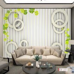 1231 - TRANH DÁN TƯỜNG PHÒNG KHÁCH SAU SOFA - TRANH TRANG TRÍ - TRANH DÁN TƯỜNG HIỆN ĐẠI - KIỂU TRANH LIỀN KHỔ| MÃ EF-227