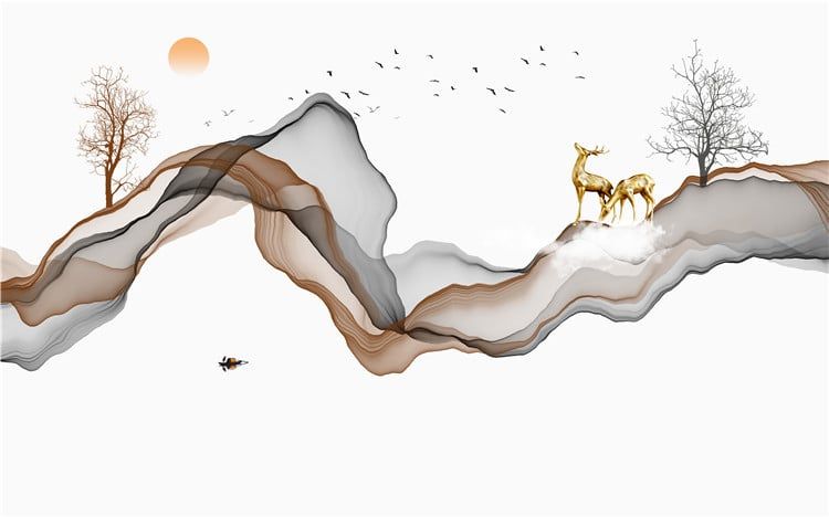 TẤM ỐP TƯỜNG PVC - VÁCH TRANG TRÍ - TẤM ỐP TRANG TRÍ PHÒNG KHÁCH, VÁCH TIVI - TẤM ỐP VÂN ĐÁ TRỪU TƯỢNG | MÃ FF-114