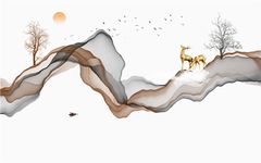 TẤM ỐP TƯỜNG PVC - VÁCH TRANG TRÍ - TẤM ỐP TRANG TRÍ PHÒNG KHÁCH, VÁCH TIVI - TẤM ỐP VÂN ĐÁ TRỪU TƯỢNG | MÃ FF-114