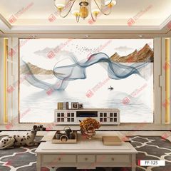 TẤM ỐP TƯỜNG PVC - VÁCH TRANG TRÍ - TẤM ỐP TRANG TRÍ PHÒNG KHÁCH, VÁCH TIVI - TẤM ỐP VÂN ĐÁ TRỪU TƯỢNG | MÃ FF-125