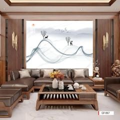 TẤM ỐP TƯỜNG PVC - VÁCH TRANG TRÍ - TẤM ỐP TRANG TRÍ PHÒNG KHÁCH, VÁCH TIVI - TẤM ỐP VÂN ĐÁ TRỪU TƯỢNG | MÃ GF-067