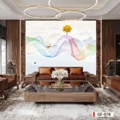 BST161 - TẤM ỐP TƯỜNG PVC - VÁCH TRANG TRÍ - TẤM ỐP TRANG TRÍ PHÒNG KHÁCH, VÁCH TIVI - TẤM ỐP VÂN ĐÁ TRỪU TƯỢNG