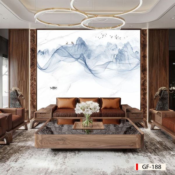 1042 - TẤM ỐP TƯỜNG PVC - VÁCH TRANG TRÍ - TẤM ỐP TRANG TRÍ PHÒNG KHÁCH, VÁCH TIVI - TẤM ỐP VÂN ĐÁ TRỪU TƯỢNG | MÃ GF-188