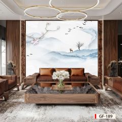 1043 - TẤM ỐP TƯỜNG PVC - VÁCH TRANG TRÍ - TẤM ỐP TRANG TRÍ PHÒNG KHÁCH, VÁCH TIVI - TẤM ỐP VÂN ĐÁ TRỪU TƯỢNG | MÃ GF-189