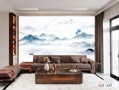 TẤM ỐP TƯỜNG PVC - VÁCH TRANG TRÍ - TẤM ỐP TRANG TRÍ PHÒNG KHÁCH, VÁCH TIVI - TẤM ỐP VÂN ĐÁ PHONG CẢNH | MÃ GF-321