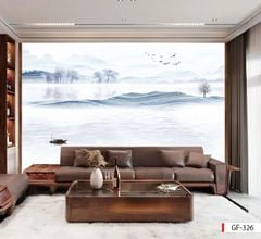 TẤM ỐP TƯỜNG PVC - VÁCH TRANG TRÍ - TẤM ỐP TRANG TRÍ PHÒNG KHÁCH, VÁCH TIVI - TẤM ỐP VÂN ĐÁ PHONG CẢNH | MÃ GF-326