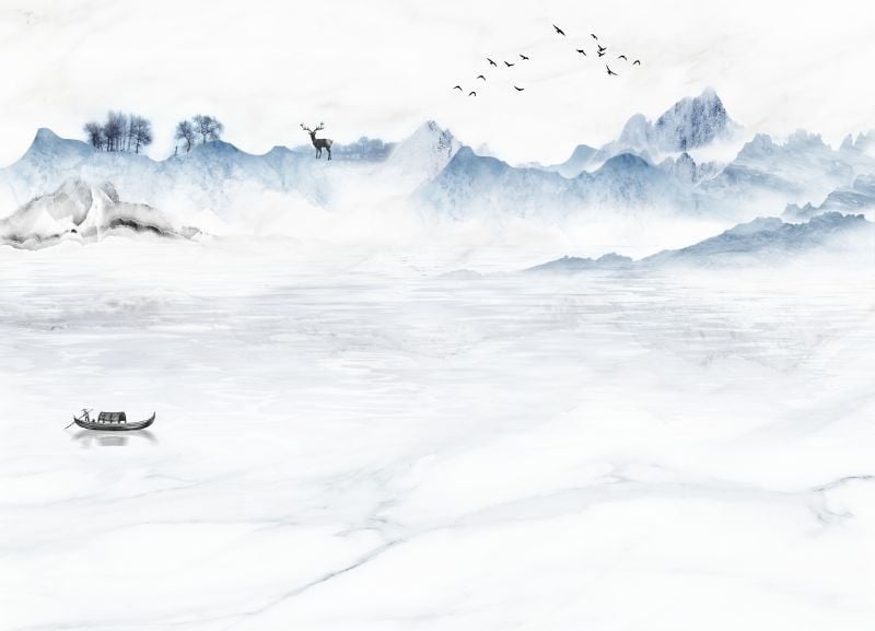 TẤM ỐP TƯỜNG PVC - VÁCH TRANG TRÍ - TẤM ỐP TRANG TRÍ PHÒNG KHÁCH, VÁCH TIVI - TẤM ỐP VÂN ĐÁ PHONG CẢNH | MÃ GF-327