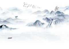 TẤM ỐP TƯỜNG PVC - VÁCH TRANG TRÍ - TẤM ỐP TRANG TRÍ PHÒNG KHÁCH, VÁCH TIVI - TẤM ỐP VÂN ĐÁ PHONG CẢNH | MÃ GF-328