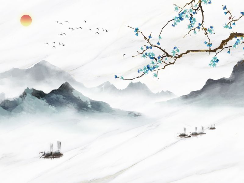 TRANH PVC ỐP TƯỜNG - VÁCH TRANG TRÍ PHÒNG KHÁCH - TRANH VÂN ĐÁ PHONG CẢNH | MÃ GF-340