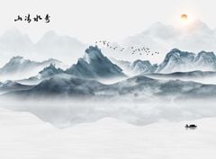 TẤM ỐP TƯỜNG PVC - VÁCH TRANG TRÍ - TẤM ỐP TRANG TRÍ PHÒNG KHÁCH, VÁCH TIVI - TẤM ỐP VÂN ĐÁ PHONG CẢNH | MÃ GF-342