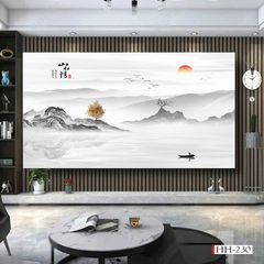 1262 -  TẤM ỐP TRANG TRÍ PHÒNG KHÁCH, VÁCH TIVI - VÁCH TRANG TRÍ - TẤM ỐP VÂN ĐÁ PHONG CẢNH | MÃ HH-230