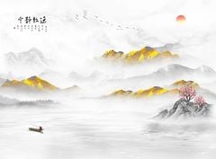 1266 -  TẤM ỐP TRANG TRÍ PHÒNG KHÁCH, VÁCH TIVI - VÁCH TRANG TRÍ - TẤM ỐP VÂN ĐÁ PHONG CẢNH | MÃ HH-237