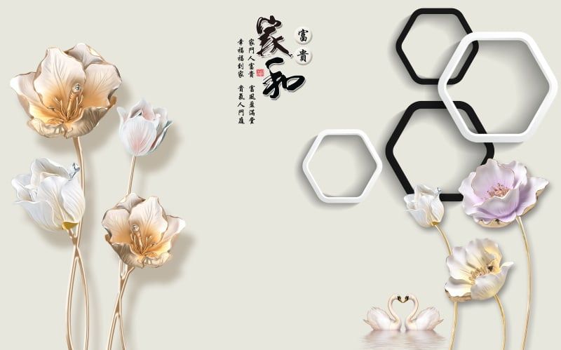 1232 - TRANH DÁN TƯỜNG PHÒNG KHÁCH SAU SOFA - TRANH TRANG TRÍ - TRANH DÁN TƯỜNG HIỆN ĐẠI - KIỂU TRANH LIỀN KHỔ| MÃ jm-3948