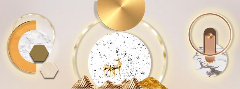 1352 - TRANH TREO PHÒNG KHÁCH - TRANH TRANG TRÍ - TRANH TREO TƯỜNG HIỆN ĐẠI TRỪU TƯỢNG - KIỂU TRANH BỘ 3 | MÃ KT-082