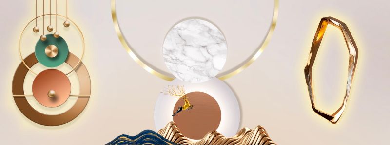 1353 - TRANH TREO PHÒNG KHÁCH - TRANH TRANG TRÍ - TRANH TREO TƯỜNG HIỆN ĐẠI TRỪU TƯỢNG - KIỂU TRANH BỘ 3 | MÃ KT-083