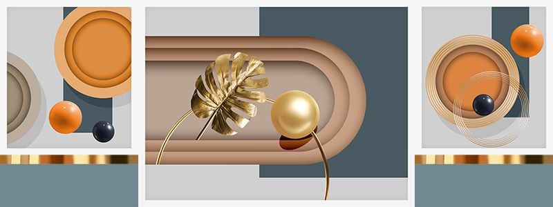 1259 - TRANH TREO PHÒNG KHÁCH SOFA - TRANH TRANG TRÍ - TRANH TREO TƯỜNG HIỆN ĐẠI  - KIỂU TRANH GHÉP BỘ 3 BỨC | MÃ SLH-6100