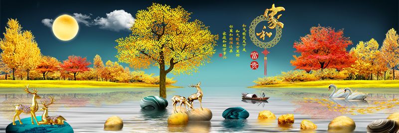 1125 - TRANH TREO PHÒNG KHÁCH SOFA - TRANH TRANG TRÍ - TRANH TREO TƯỜNG HƯƠU TÀI LỘC HIỆN ĐẠI - KIỂU TRANH GHÉP BỘ 3 BỨC | MÃ SLH-6139