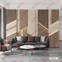 TRANH VẢI DÁN TƯỜNG PHÒNG KHÁCH - TRANH VẢI 3D - TRANH TRANG TRÍ - TRANH DÁN TƯỜNG | MÃ T3D-01418