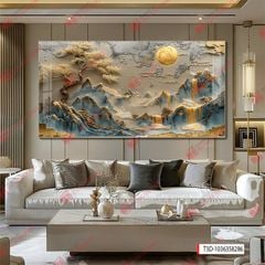 TRANH TREO PHÒNG KHÁCH - TRANH TRANG TRÍ - TRANH TREO TƯỜNG PHONG CẢNH THIÊN NHIÊN - KIỂU TRANH NGANG | MÃ T3D-1036358286