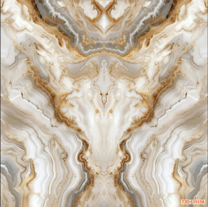 1272 - TẤM ỐP TƯỜNG PVC - VÁCH TRANG TRÍ - TẤM ỐP TRANG TRÍ PHÒNG KHÁCH, VÁCH TIVI - TẤM ỐP VÂN ĐÁ ĐỐI XỨNG | MÃ T3D-11915A