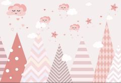 TRANH DÁN TƯỜNG PHÒNG NGỦ TRẺ EM - TRANH TRANG TRÍ - TRANH DÁN TƯỜNG 3D - KIỂU TRANH LIỀN KHỔ| MÃ T3D-13192