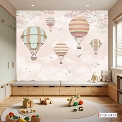 TRANH DÁN TƯỜNG PHÒNG NGỦ TRẺ EM - TRANH TRANG TRÍ - TRANH DÁN TƯỜNG 3D - KIỂU TRANH LIỀN KHỔ| MÃ T3D-13193