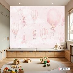 TRANH DÁN TƯỜNG PHÒNG NGỦ TRẺ EM - TRANH TRANG TRÍ - TRANH DÁN TƯỜNG 3D - KIỂU TRANH LIỀN KHỔ| MÃ T3D-13193