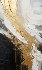 1194 - TRANH TREO HÀNH LANG LỐI ĐI - TRANH TRANG TRÍ - TRANH TREO HIỆN ĐẠI TRỪU TƯỢNG - KIỂU TRANH DỌC | MÃ T3D-13324