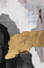 1195 - TRANH TREO HÀNH LANG LỐI ĐI - TRANH TRANG TRÍ - TRANH TREO HIỆN ĐẠI TRỪU TƯỢNG - KIỂU TRANH DỌC | MÃ T3D-13325