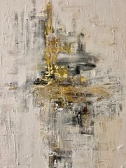 TRANH TREO HÀNH LANG LỐI ĐI - TRANH TRANG TRÍ - TRANH TREO HIỆN ĐẠI TRỪU TƯỢNG - KIỂU TRANH DỌC | MÃ T3D-13442