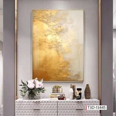 TRANH TREO HÀNH LANG LỐI ĐI - TRANH TRANG TRÍ - TRANH TREO HIỆN ĐẠI TRỪU TƯỢNG - KIỂU TRANH DỌC | MÃ T3D-13445