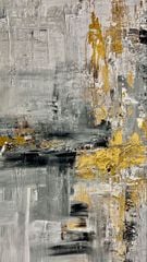 TRANH TREO HÀNH LANG LỐI ĐI - TRANH TRANG TRÍ - TRANH TREO HIỆN ĐẠI TRỪU TƯỢNG - KIỂU TRANH DỌC | MÃ T3D-13448