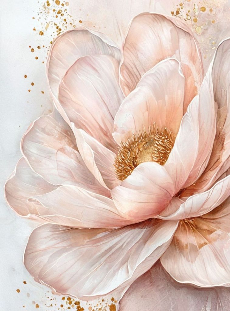 1162 - TRANH TREO HÀNH LANG LỐI ĐI - TRANH TRANG TRÍ - TRANH TREO HOA, BÌNH HOA - KIỂU TRANH DỌC | MÃ T3D-13459