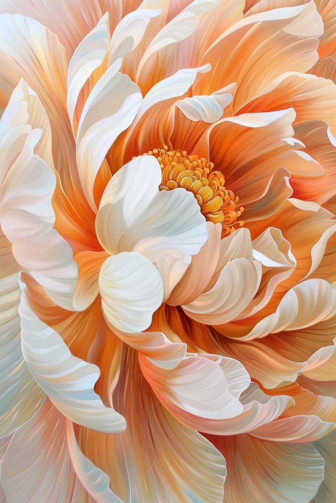 1166 - TRANH TREO HÀNH LANG LỐI ĐI - TRANH TRANG TRÍ - TRANH TREO HOA, BÌNH HOA - KIỂU TRANH DỌC | MÃ T3D-13463