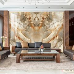 1224 - TẤM ỐP TƯỜNG PVC - VÁCH TRANG TRÍ - TẤM ỐP TRANG TRÍ PHÒNG KHÁCH, VÁCH TIVI - TẤM ỐP VÂN ĐÁ ĐỐI XỨNG | MÃ T3D-13471B