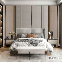 1214 - TRANH DÁN TƯỜNG PHÒNG NGỦ - TRANH TRANG TRÍ - TRANH DÁN TƯỜNG HIỆN ĐẠI - KIỂU TRANH LIỀN KHỔ| MÃ T3D-13506