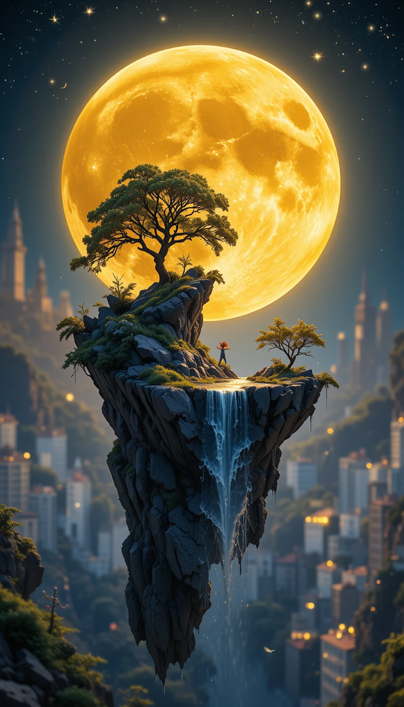 1244 - TRANH TREO HÀNH LANG LỐI ĐI - TRANH TRANG TRÍ - TRANH TREO PHONG CẢNH - KIỂU TRANH DỌC | MÃ T3D-13573