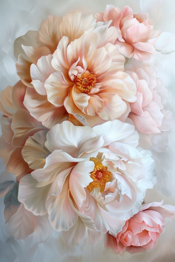 1265 - TRANH TREO HÀNH LANG LỐI ĐI - TRANH TRANG TRÍ - TRANH TREO HOA, BÌNH HOA - KIỂU TRANH DỌC | MÃ T3D-13624