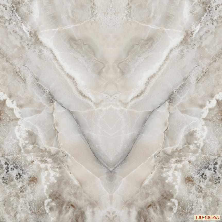 1230 - TẤM ỐP TƯỜNG PVC - VÁCH TRANG TRÍ - TẤM ỐP TRANG TRÍ PHÒNG KHÁCH, VÁCH TIVI - TẤM ỐP VÂN ĐÁ ĐỐI XỨNG | MÃ T3D-13655A