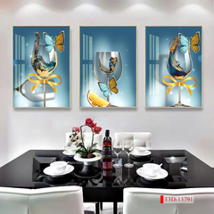 TRANH TREO PHÒNG ĂN, CAFE, NHÀ HÀNG - TRANH TRANG TRÍ - KIỂU TRANH LIỀN KHỔ | MÃ T3D-13791