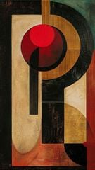 TRANH TREO HÀNH LANG LỐI ĐI - TRANH TRANG TRÍ - TRANH TREO HIỆN ĐẠI TRỪU TƯỢNG - KIỂU TRANH DỌC | MÃ T3D-13855