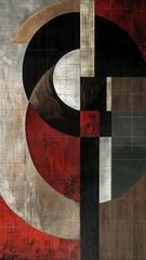 TRANH TREO HÀNH LANG LỐI ĐI - TRANH TRANG TRÍ - TRANH TREO HIỆN ĐẠI TRỪU TƯỢNG - KIỂU TRANH DỌC | MÃ T3D-13864