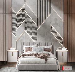 TRANH VẢI DÁN TƯỜNG PHÒNG KHÁCH - TRANH VẢI HOA 3D - TRANH TRANG TRÍ | MÃ T3D-13871